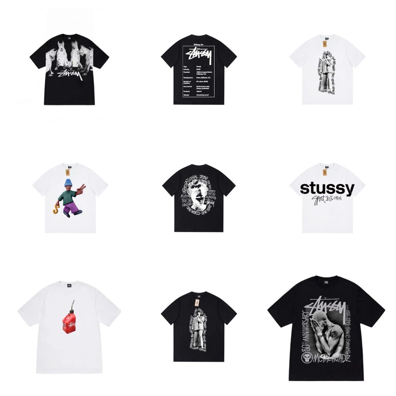 230g Heavy Trendy Classic Basic T Sleeve 24 Summer New High-end Heavy Loose Men's and Women's Short Sleeve Printing