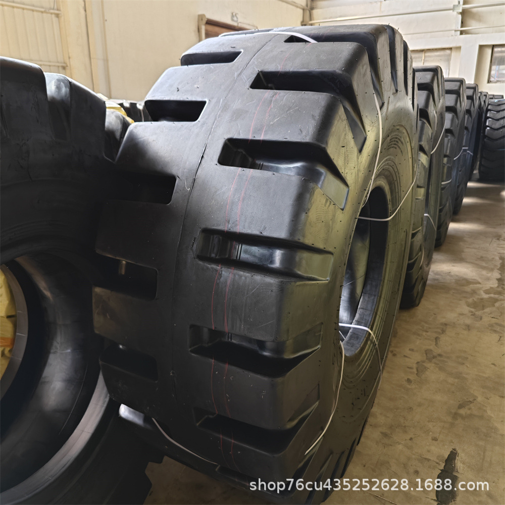 厂家供应装载机轮胎45/65-45 L-5加深花纹尼龙轮胎