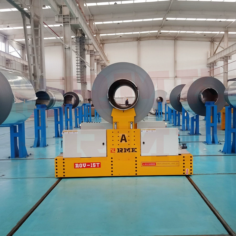 RGV буксирная цепь питания тележка для тяжелой многоточечного позиционирования