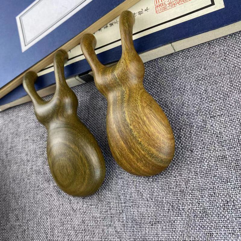 【緑檀木】カエルの目のマッサージ櫛の鼻筋の目の周りの顔の足は頭皮の経絡を通して通用します。|undefined