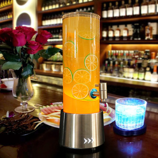 Bar Phantom Lion Barrel Luminous Wine Cannon Barrel Draft Barrel Beer Barrel 3L Coke Barrel Phantom Lion Coke Barrel Net Wine Cannon Barrel