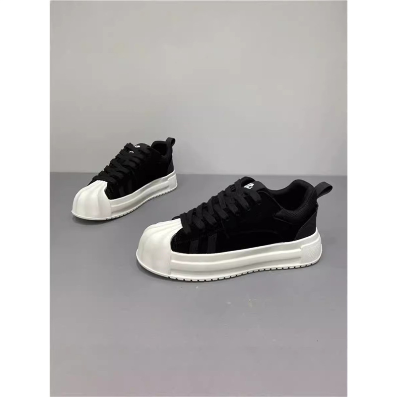 S2024 Autum New Trendy Versatile Shell Toe Shoes Popular Fashion Thick Sole Comfortable Breathable Casual Shoes Ms S2024 Autum New Trendy Versatile Shell Toe Shoes Popular Fashion Thick Sole Comfortable Breathable Casual Shoes Ms