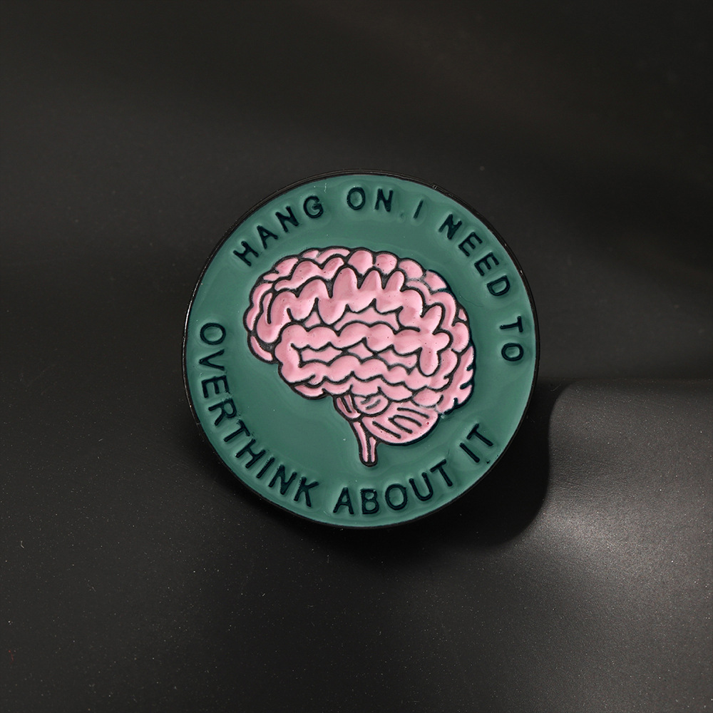 Brain-Shaped Pin Image 3