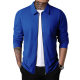 Cross Border 2023 Jacket Cardigan Men's Autumn New Arrival Zipper Jacket Casual Men's Long Sleeve Laps Waffled Jacket