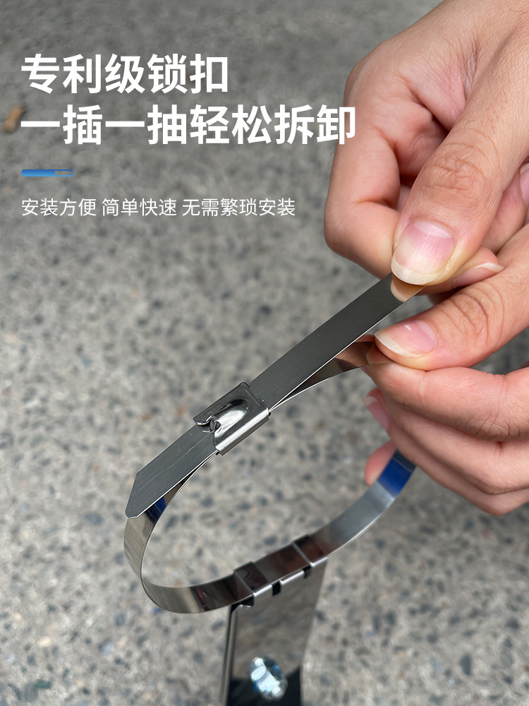 Car Anti-Static Grounding Strap Anti-Static Car Static Elimination Grounding Strip Wear-Resistant Exhaust Pipe Hanger