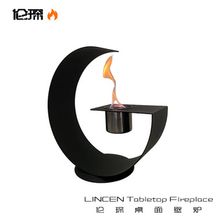 Factory direct desktop fireplace indoor atmosphere decoration brazier crafts outdoor portable heater alcohol stove