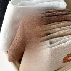 2024 New Children's Socks Autumn/Winter Korean Instagram Letter Unisex Student Sports Mid-Calf Trendy Socks Wholesale