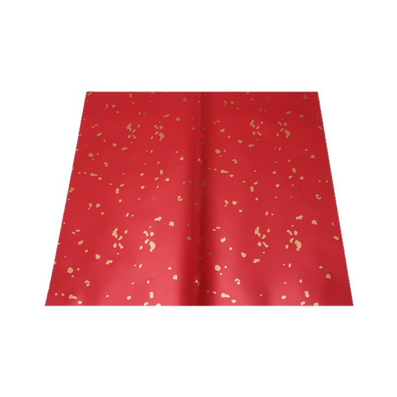 Roland Espolvorear papel dorado papel de embalaje de flores material impermeable y engrosado floristería de dos colores papel de embalaje de ramo de flores