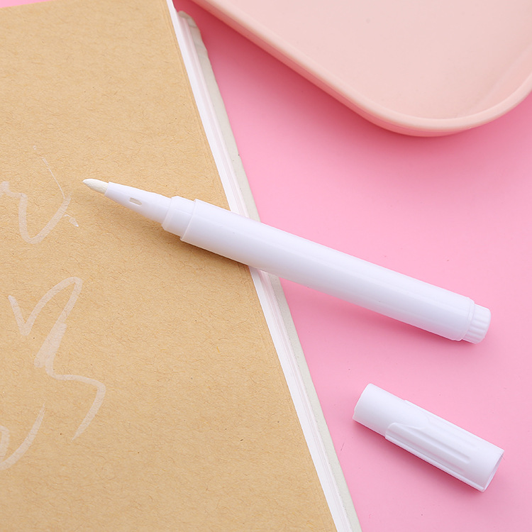 Erasable liquid chalk white water-based blackboard marker, suitable for glass, ceramics, leather, repeated writing and marking, wholesale