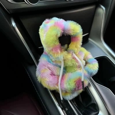 Shift Lever Hooded Skull Interior – Sürətlər qutusu və əl tormozu başlıqları - fluffy-fuzzy-colors