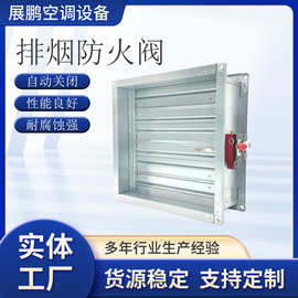 防火阀电动消防排烟防火阀消防正压送风口电动板式排烟阀门