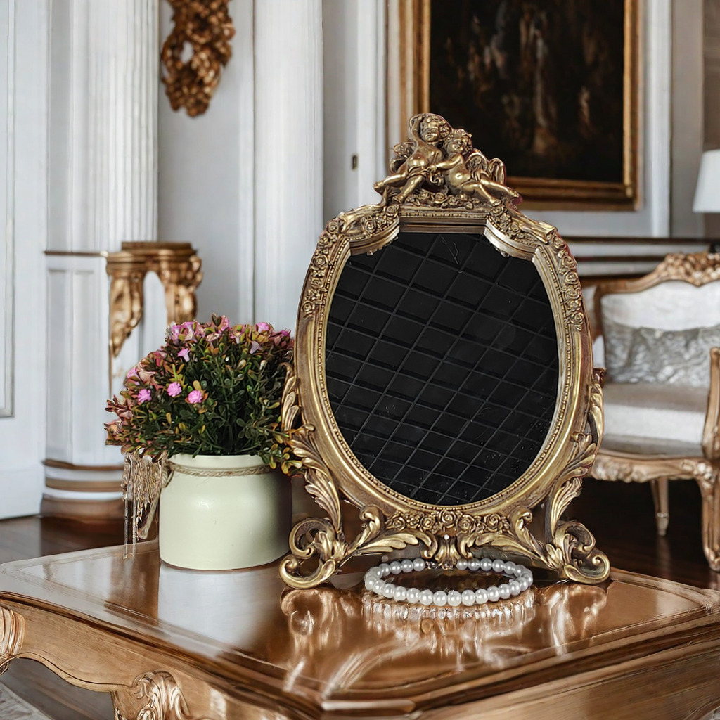 Table waterproof mirror for bedroom