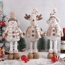 D 30227 Christmas stretch snowman elk doll ʥ������ѩ����¹