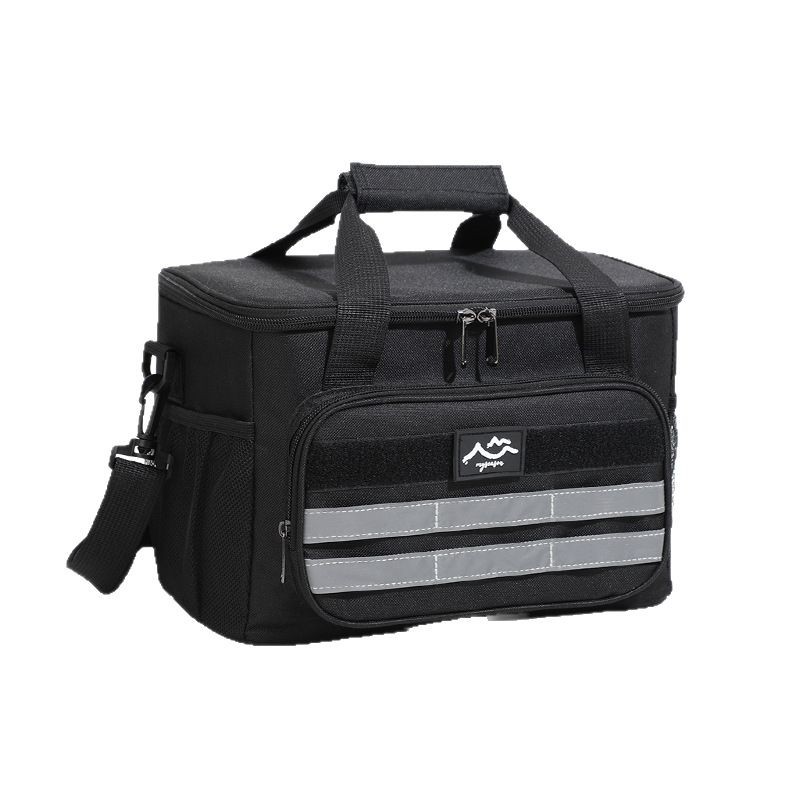 Transfronterizo amazónica portátil gran bolsa de hielo picnic camping alimentos frescos bolsa de hielo mochila bolsa de almuerzo bolsa de almuerzo