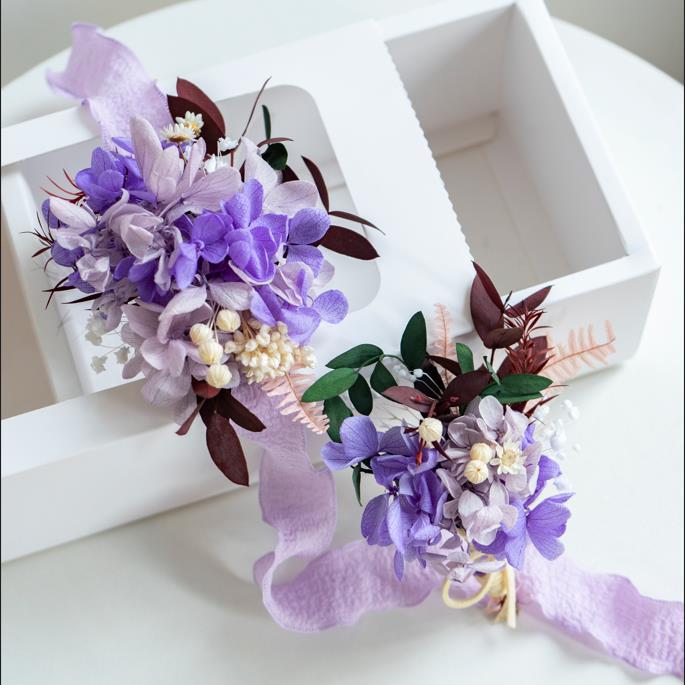 Ramillete de Rosa Eterna de Yunnan, Flor de Muñeca para Boda, Propuesta de Matrimonio, Regalo para Damas de Honor, Regalo de Alta Gama para Amigos