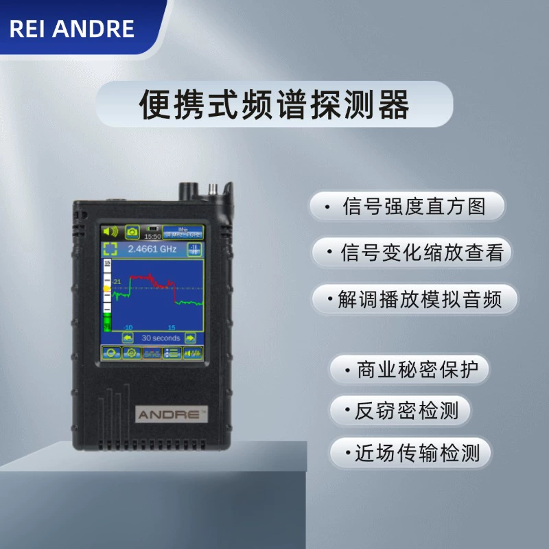 США REI ANDRE Портативный детектор спектра Андре/Андреа приемник ближнего поля
