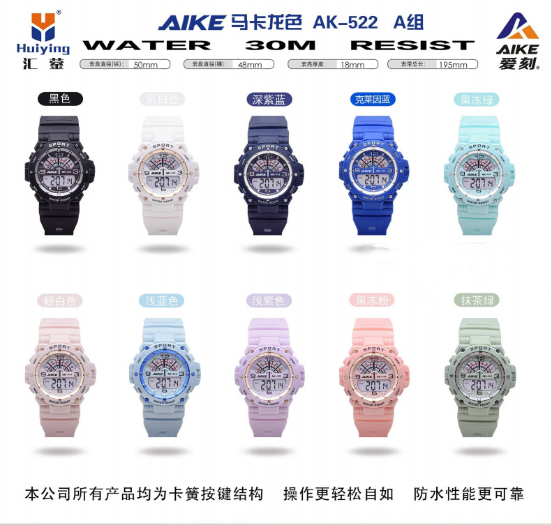 Actividades de relojes electrónicos de estudiantes de explosión niños relojes de jalea de dibujos animados para niños y niñas relojes electrónicos de moda fábrica directa