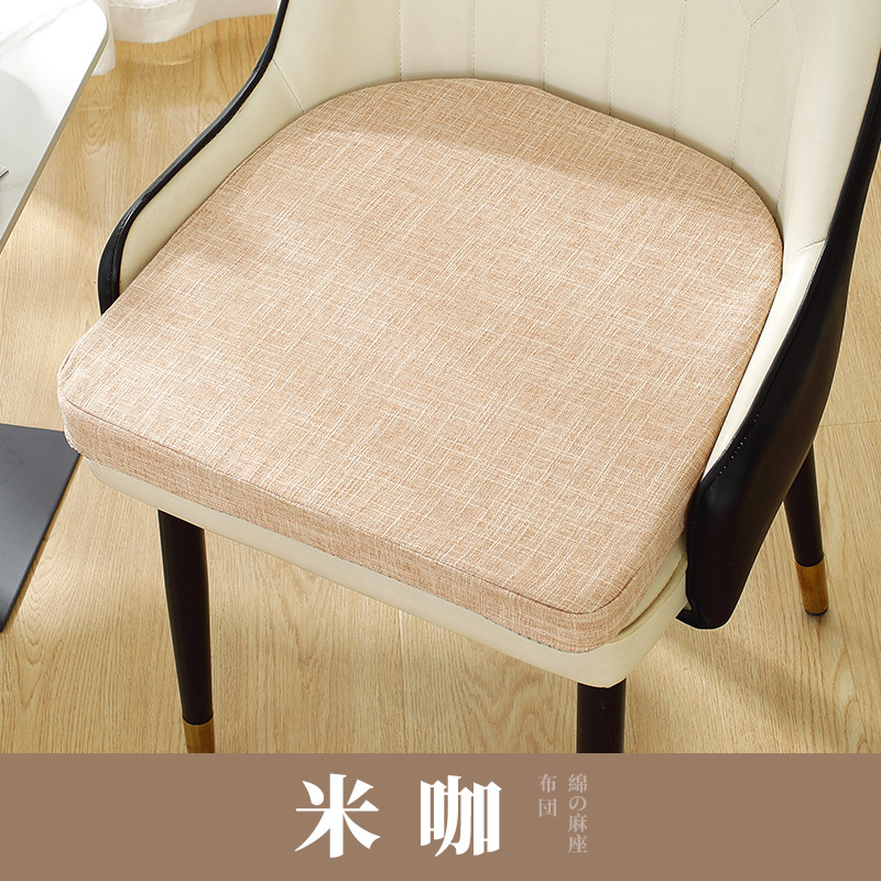 면 및 린넨 스폰지 패드-베이지