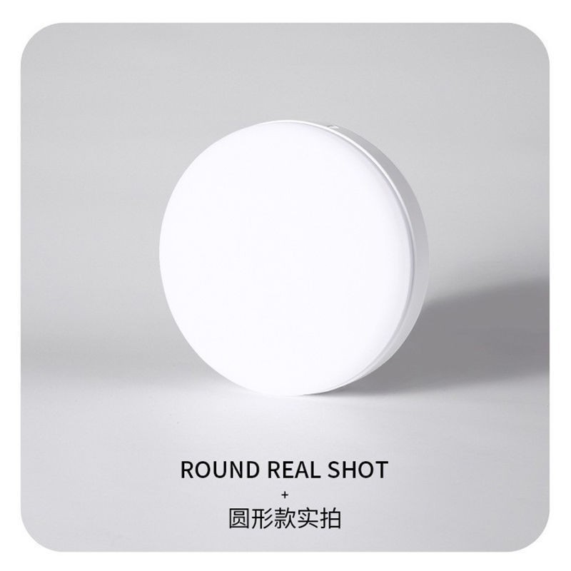 Lámpara de luz LED sin bordes, lámpara de panel luminosa positiva, lámpara de panel doméstica de cocina, lámpara de techo cuadrada circular