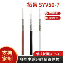 厂家批发 高清电视信号监控线 编织屏蔽同轴线 RG58/RG59+电源线