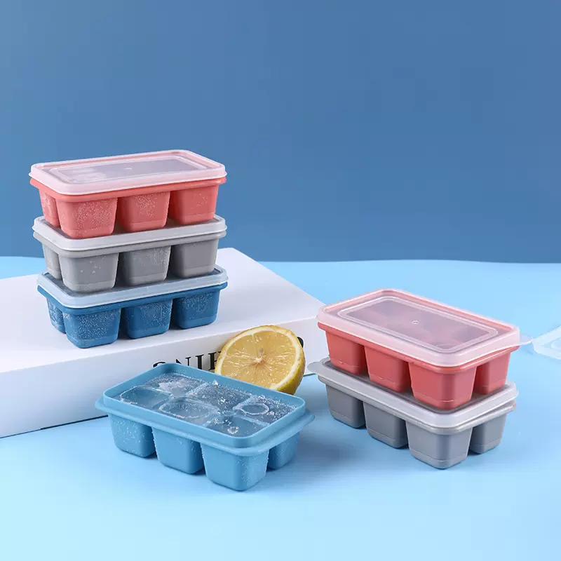 家用硅胶冰格制冰盒自制辅食做冰块神器小型速冻器冰箱冻冰块模具