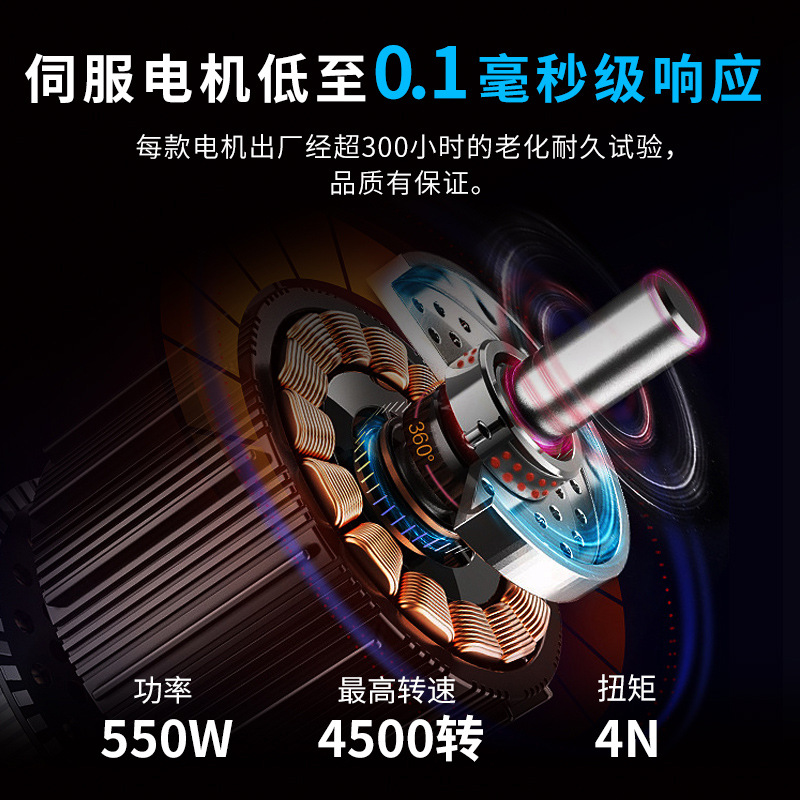 máquina de coser de carro plano industrial motor de control eléctrico sincrónico motor de cabeza alta modificado servo silencioso doméstico motor de ahorro de energía