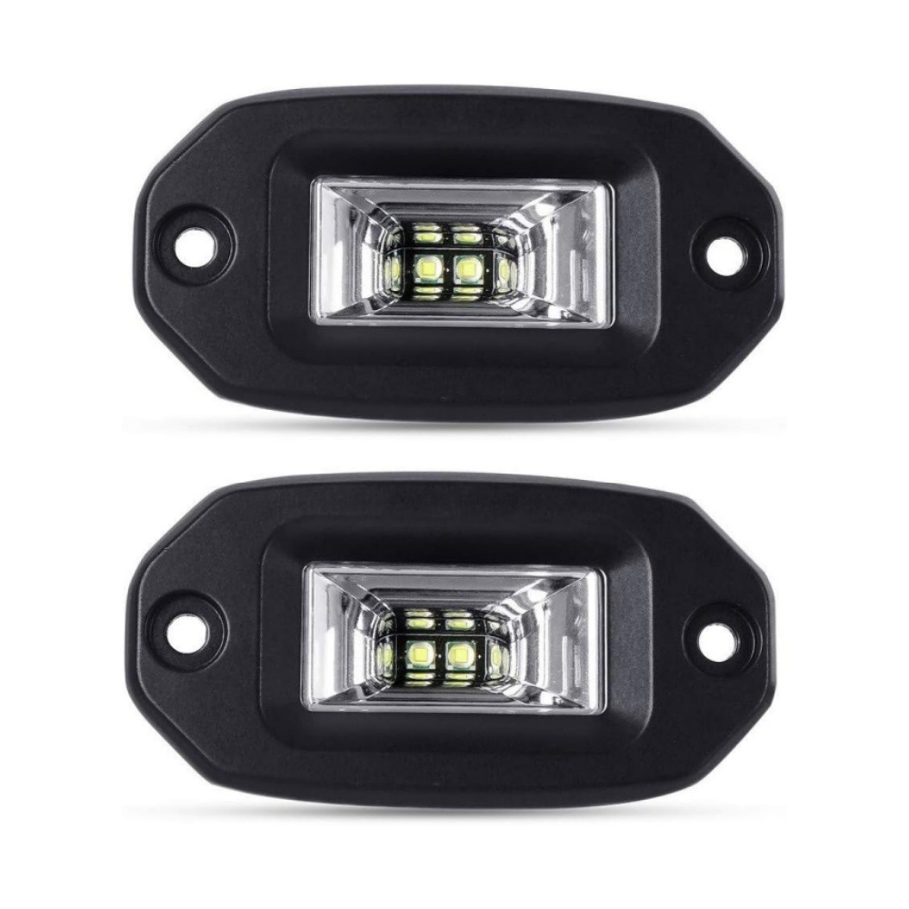 Car Light 20W with Ears Led Work Light Embedded 4X4 Off-Road Vehicle Bumper Truck Side Light