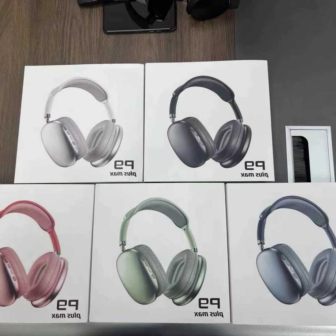 Гарнитура P9 Plus Max Bluetooth-гарнитура трансграничная гарнитура бас-игра большая гарнитура