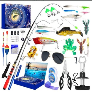 Cross-border Hot Fishing Gear suit Advent Calendar Blind Box Creative Countdown Christmas Gift for Fishing Lovers