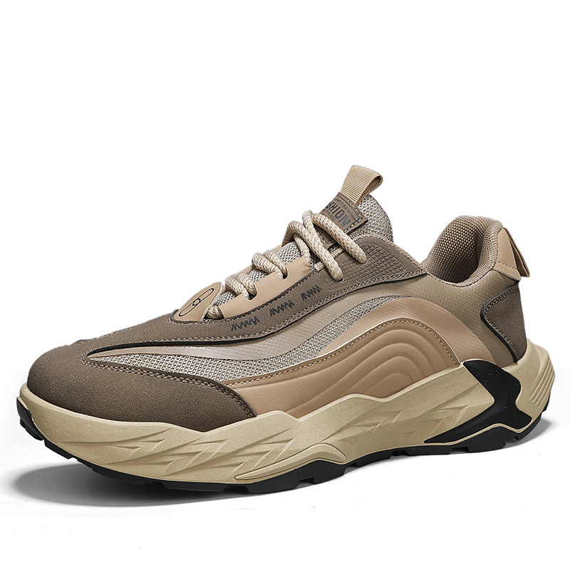 Zapatos de hombre 2024 otoño nuevos zapatos deportivos transpirables, zapatos casuales para hombres, tendencia universal, zapatos de color al aire libre para caminar.