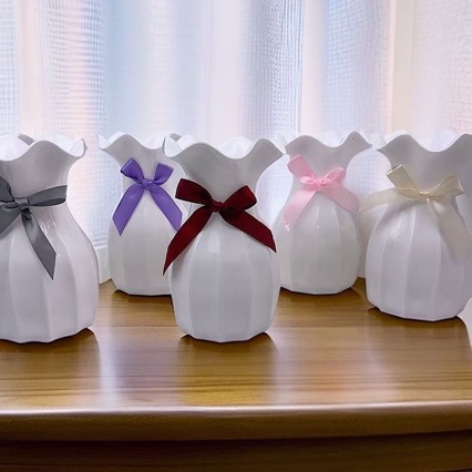 European-Style Vase, Simple Living Room Small Decorative Ornament, Artificial Trendy Light Luxury Dried Flower Arrangement Amazon