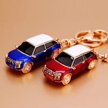 合金模型汽车钥匙扣女可爱创意韩版包挂件金属钥匙链圈小礼品批发