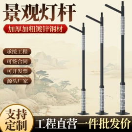 太阳能灯;灯柱灯杆;道路照明灯