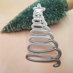 聖誕吊件切割刀模碳鋼蝕刻壓花DIY cutting dies 剪貼簿手工模具