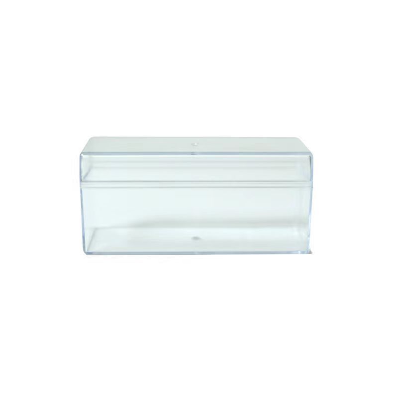 Caja de alimentos transparente rectangular pequeña caja de chocolate bocadillos dulces caja de regalo de boda caja de plástico transparente