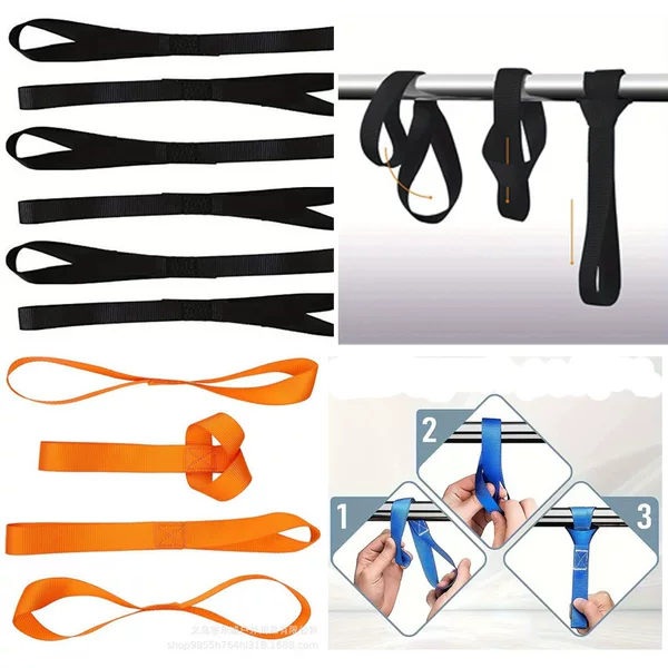 Ring Fastening Webbing Multi-Purpose Motorcycle Hook Strap Trolley Lanyard Strap Luggage Binding Multi-Purpose Strap