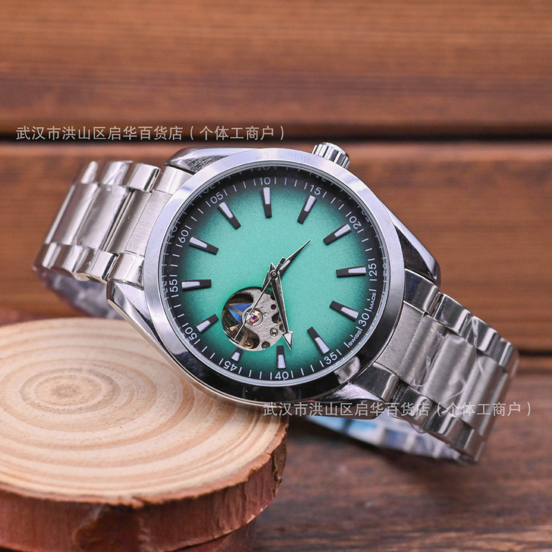 Aliexpress Men's European-Style Casual Fully Automatic Mechanical Watch with Flywheel and Transparent Back, Steel Strap, Manufacturer Direct Shipping Aliexpress Men's European-Style Casual Fully Automatic Mechanical Watch with Flywheel and Transparent Back, Steel Strap, Manufacturer Direct Shipping