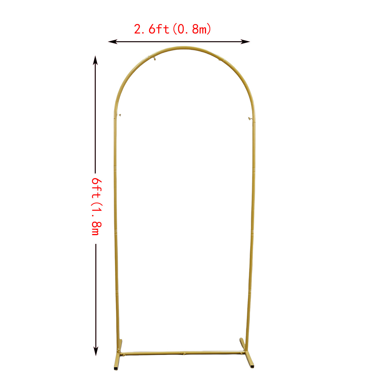 수직 아치 모델 0.8*1.8 [6ft] 골드