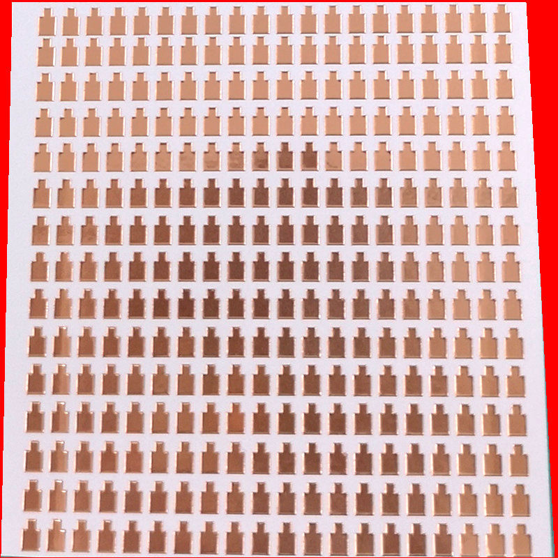 铜箔触摸片双导自粘铜箔纸屏蔽耐高温垫片感应防静电圆形铜箔胶带