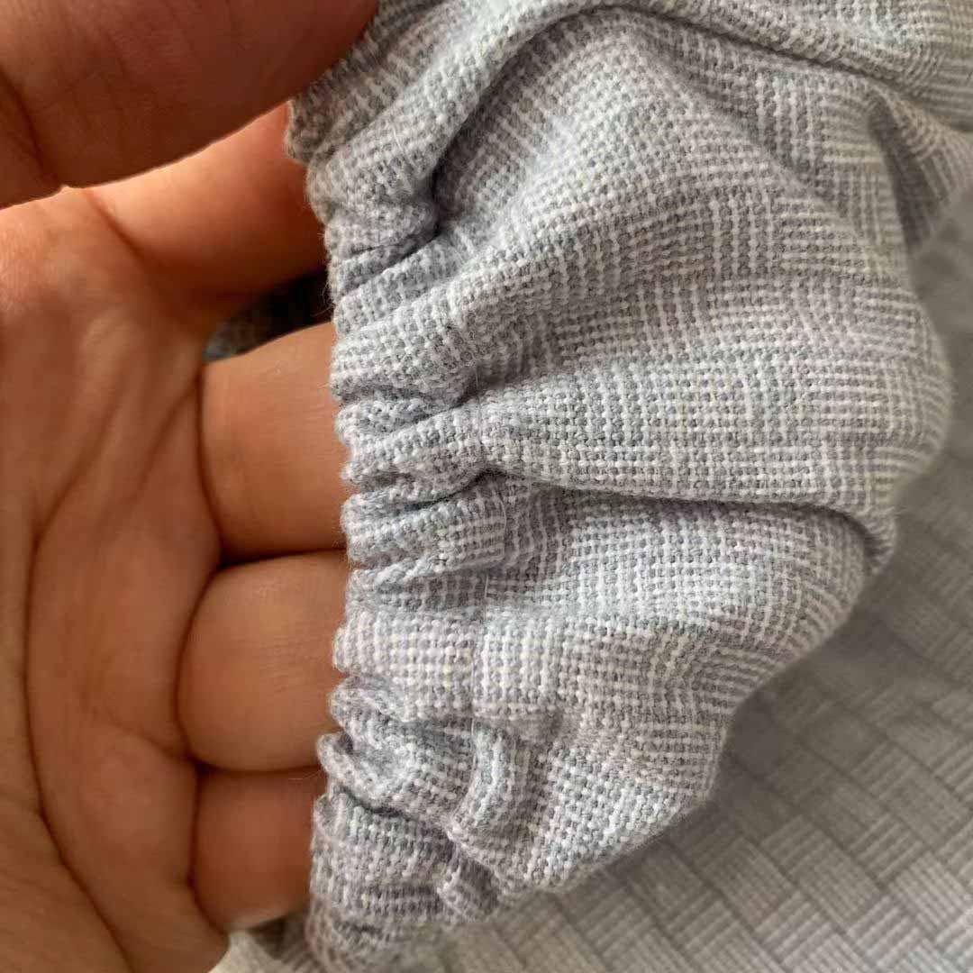 2F劉大姐家  純棉老粗布床笠單件 1.5m床1.8m床蓆夢思床墊保護套