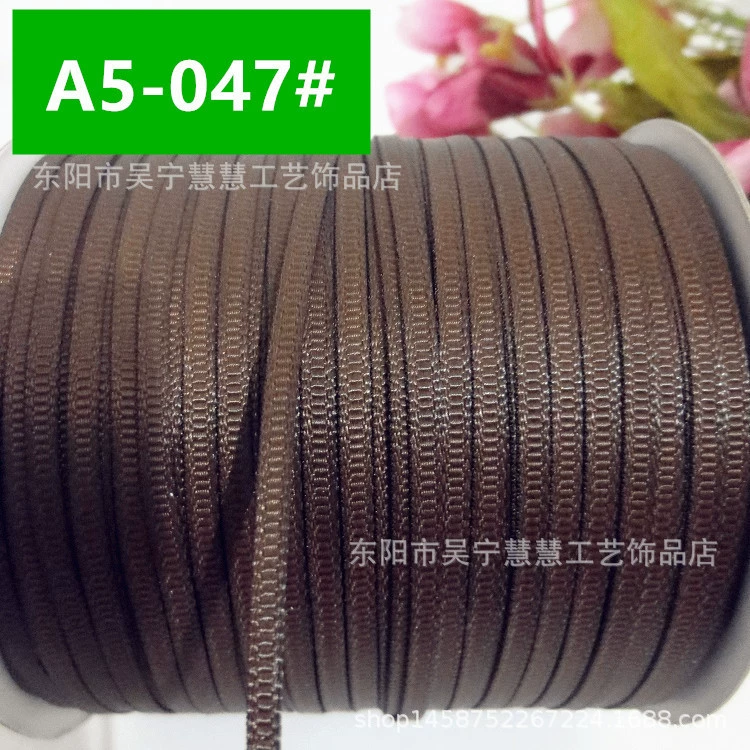 Трехдюймовые 3-75мм A5 ребристые аксессуары для волос, тканевые аксессуары лента ребристые бирки цветы подарочная упаковка