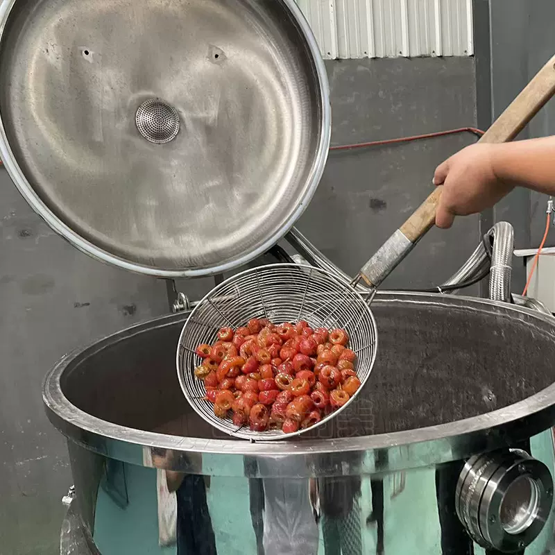 供应蜜饯浸糖设备 芒果干草莓渗糖鼓 商用大型自动化不锈钢渗糖锅