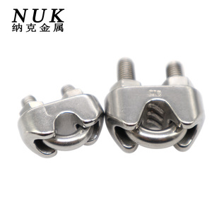 Wire rope buckle German 304 stainless steel 741 wire rope Chuck high quality wire rope Chuck tightener
