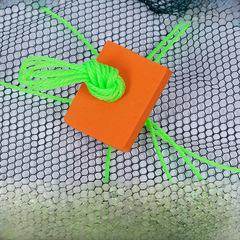 New large round hauling net, carrying net, lifting net, net harvester, net lifter, foldable basin net, small fish net, open-mouthed hauling net