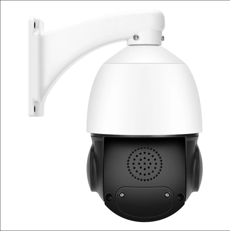 Sınır ötesi popüler POE 8MP zoom IP PTZ CCTV kamera dış mekan HD kızılötesi gece görüşü.