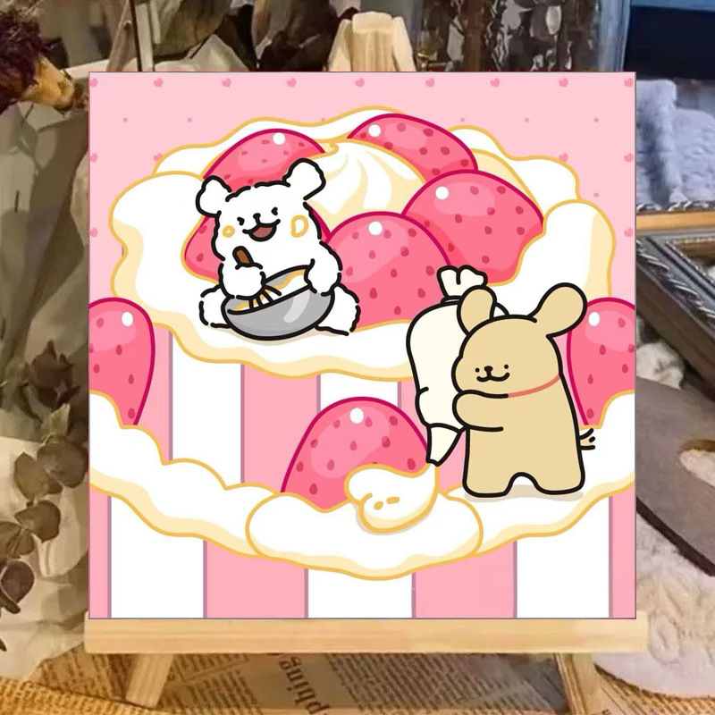 R100 / 20*20cm paint+brush+backing board