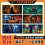万圣节室外背景热销车库