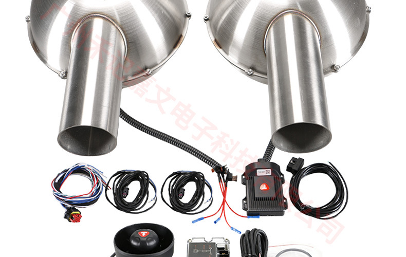 Thor Car Modification Electronic Exhaust Simulated Sound Drum Universal Sports Car Sound Controllable Thor Sound Dual Electric Drum