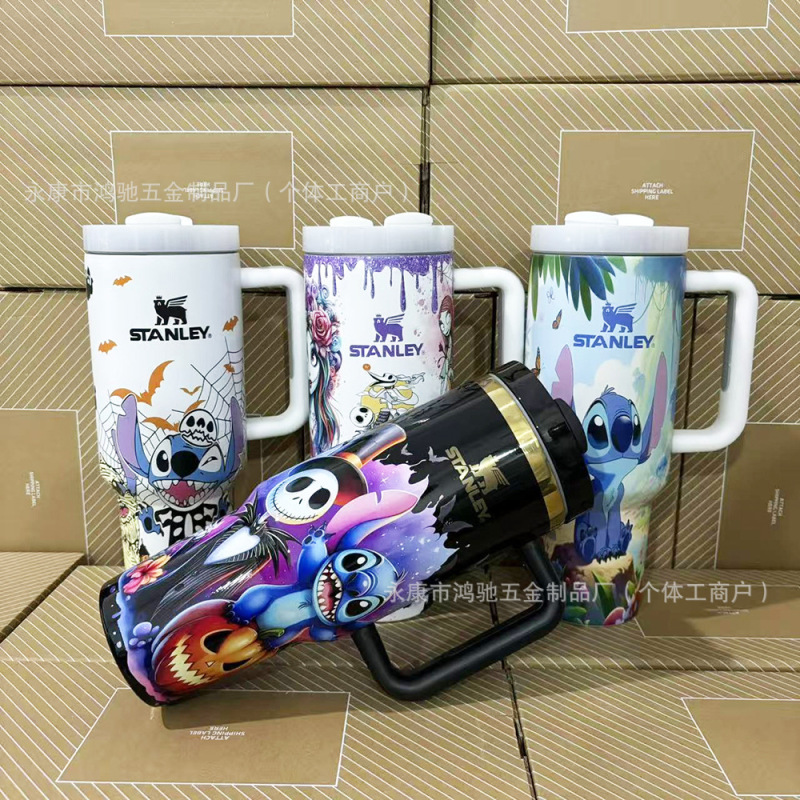 亚马逊史迪仔40oz冰霸杯史丹利容量便携汽车杯不锈钢夜光保温杯|undefined