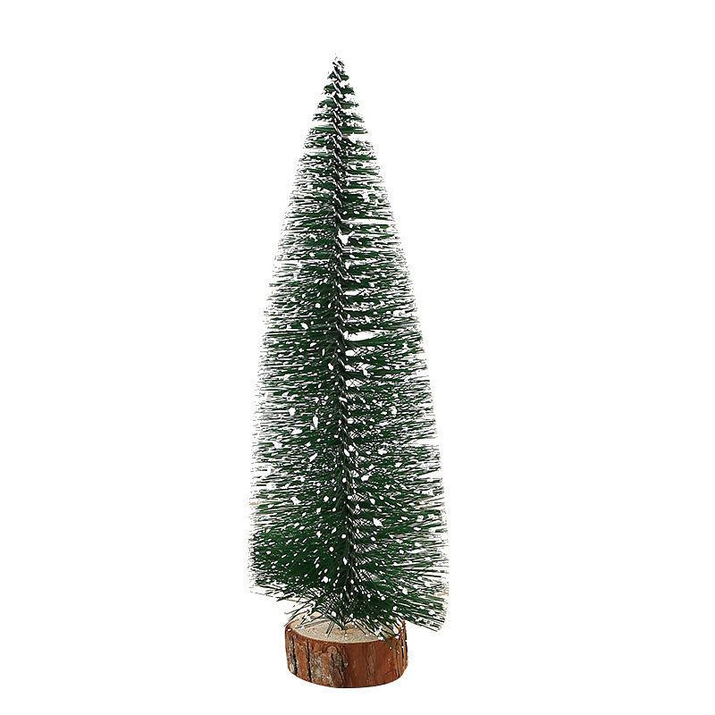 Pin de Navidad mini árbol decoración de escritorio decoración de escena decoración pequeña simulación doméstica para niños estilo nórdico